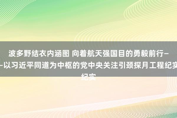 波多野结衣内涵图 向着航天强国目的勇毅前行——以习近平同道为中枢的党中央关注引颈探月工程纪实